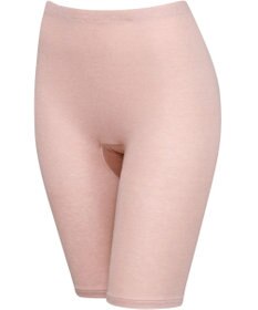 Wing あったかインナーボトム 綿混 裏起毛 よく伸びる素材 【ラクのびサーモ】 ひざ上丈 秋 冬 ER6413 ウイング／ワコール