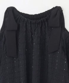 GRACE CONTINENTAL チュールフリルフレアトップ