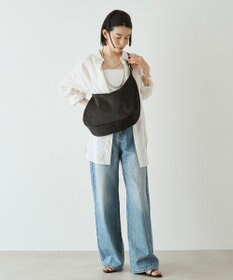 russet ラウンドビッグショルダーバッグ(CE-1292)