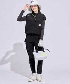 PW CIRCULUS 【WOMEN】サイドパンチング テーパードパンツ ゴルフウェア レディース