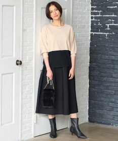 自由区 【洗える】ポリエステルホールガーメント スカート