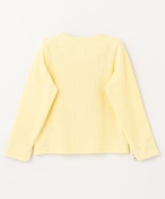 ANY KIDS スナップボタン リボン カーディガン