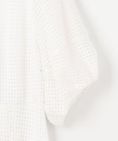 Feroux 【洗える】シアーチェックラッセル ワンピース