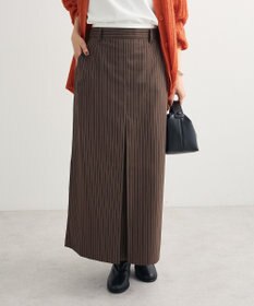 Green Parks ウエストレイヤーボックスプリーツスカート