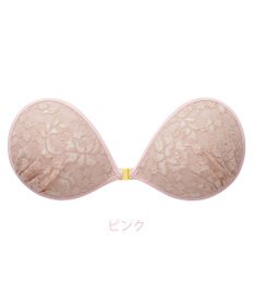 BRADELIS New York 【NuBra / ナチュラルタイプ】ヌーブラ・エアーライト クラシカルブーケ   蒸れにくい バックレス コレクション デザインヌーブラ 正規品