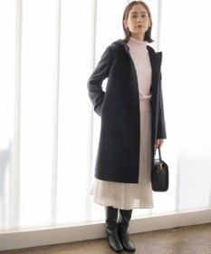 組曲 L 【2WAY・WEB限定】ウールカシミヤミックス ハイネックニット