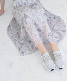 Bridget Birkin 【Bridget Birkin】ビジューバックルニットスニーカー