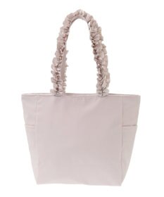 Maison de FLEUR 撥水加工フリルハンドルバッグ