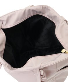 Maison de FLEUR 撥水加工フリルハンドルバッグ