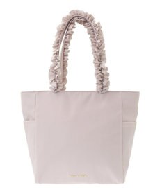 Maison de FLEUR 撥水加工フリルハンドルバッグ