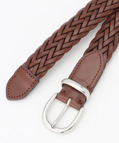 J.PRESS MEN レザーメッシュベルト