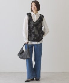 AMERICAN HOLIC 【選べる丈】Ｖネックレースベスト