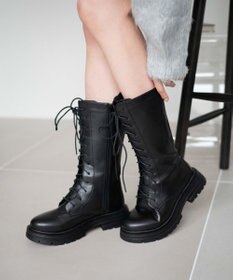 WEGO レースアップミドルブーツ