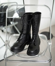 WEGO レースアップミドルブーツ