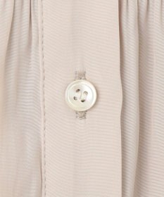 組曲 L ギャザーライトデシンシャーリング ブラウス