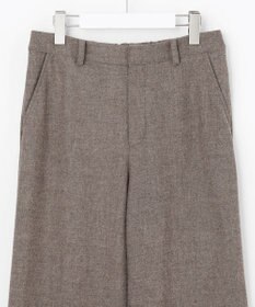 J.PRESS LADIES L 【人気定番アイテム・シーンレスに活躍】チェルビック セミ ワイド パンツ