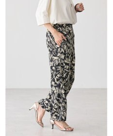 AMERICAN HOLIC イージーケア＋接触冷感プリントリラックスパンツ