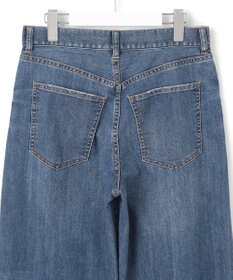 23区 【接触冷感】23区DENIM サマー ストレート ワイド パンツ
