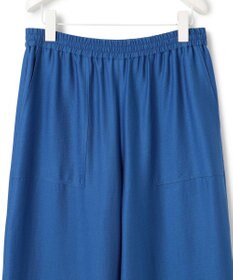 ICB 【洗える】ワッシャーツイル ワイドストレートパンツ