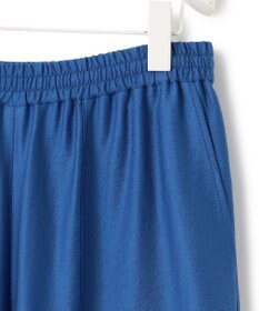 ICB L 【洗える】ワッシャーツイル ワイドストレートパンツ