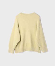 GRACE CONTINENTAL ラメフェザーニットトップ