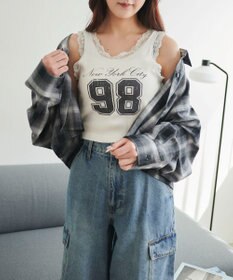 WEGO グラフィックレースタンク