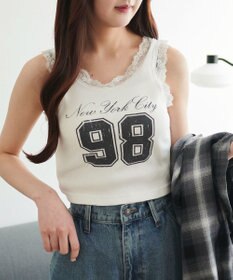 WEGO グラフィックレースタンク