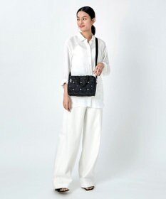 LeSportsac SM SATCHEL W PEARLS/ブラックパール