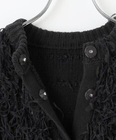 #Newans リボンヤーンニットカーディガン