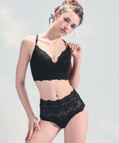 BRADELIS New York 【BRADELIS Me / ノンワイヤー】Lovely Back Bra26S1 補正下着 補整 ブラジャー 華やかなレースの見せインナー