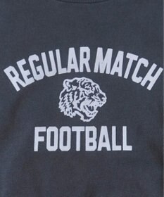 WEGO 【ANGIE VINTAGE】ピグメントカレッジロゴショートスウェット