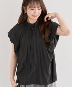 Green Parks ・ＥＬＥＮＣＡＲＥ　ＤＵＥ　ボウタイフレンチブラウス