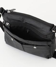 LA BAGAGERIE モノグラム　スクエアナイロンショルダー　SSサイズ