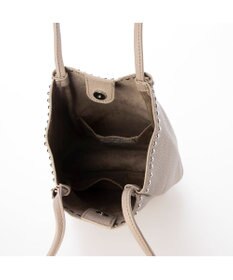 UNBILLION カシュカシュ cachecache / スタッズ付き縦型トートバッグ