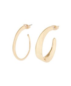 YECCA VECCA メタルフープピアス