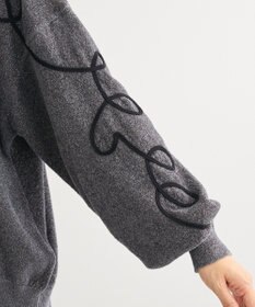 Green Parks 刺繍コードニットプルオーバー