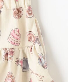 ANY KIDS スイーツ プリント キュロット