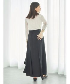 earth music&ecology シアー配色リブプルオーバー