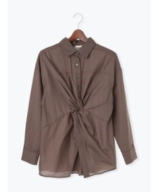 Te chichi ツイストデザインシャツ《2025Autumn catalog vol.2 item》