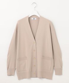 J.PRESS LADIES S 【洗える】レーヨンエリートストレッチ Vネック カーディガン