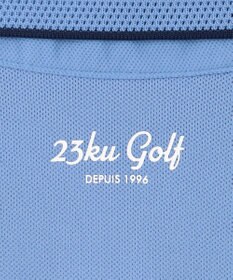 23区GOLF 【MEN】【吸水速乾・UVケア】ストレッチメッシュ ポロ