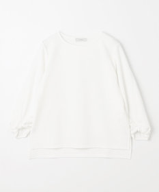 ANY L 【洗濯機可】ジャガード袖ねじりプルオーバー