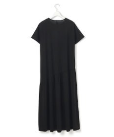 23区 L 【Oggi8月号掲載/接触冷感/洗える】ツイストコットンプレーティング ティアードワンピース