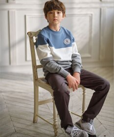 J.PRESS KIDS 【140-170cm】COMBI トリコロール トレーナー