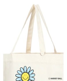 Green Parks Ｓｍｉｌｅｙ　Ｆａｃｅ／フラワープリントＢｉｇトートバック