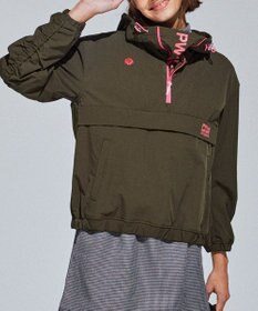 PW CIRCULUS 【 伸縮性あり 】【WOMEN】シャーリングアノラック ブルゾン