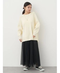 earth music&ecology サイドスリットルーズチュニック