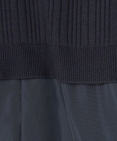 J.PRESS LADIES 【WEB限定・洗える】ニット コンビ ワンピース