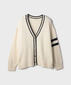 GRACE CONTINENTAL グリッターニットカーディガン