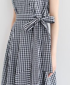 YECCA VECCA フラワーレースカシュクールワンピース